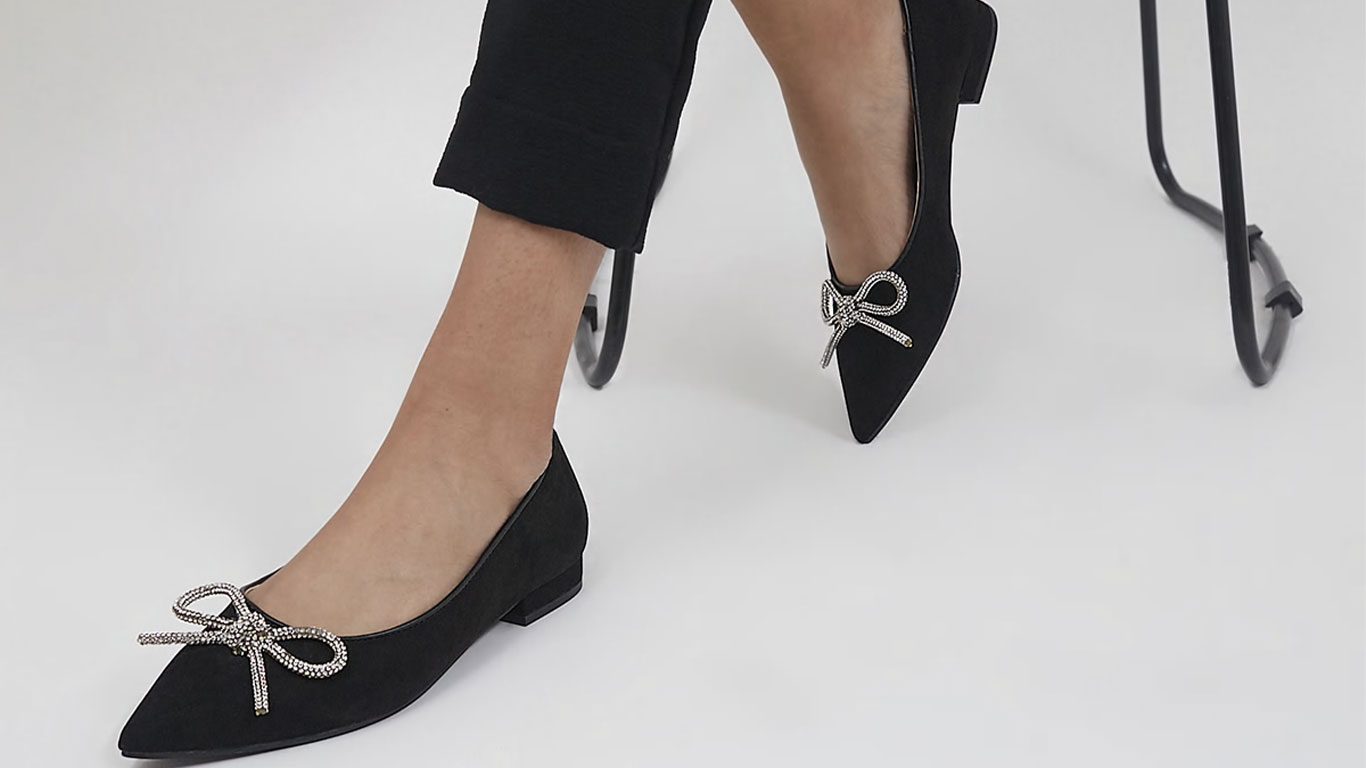 Bow Flat Pumps Top Shoe Trends Feelthelion